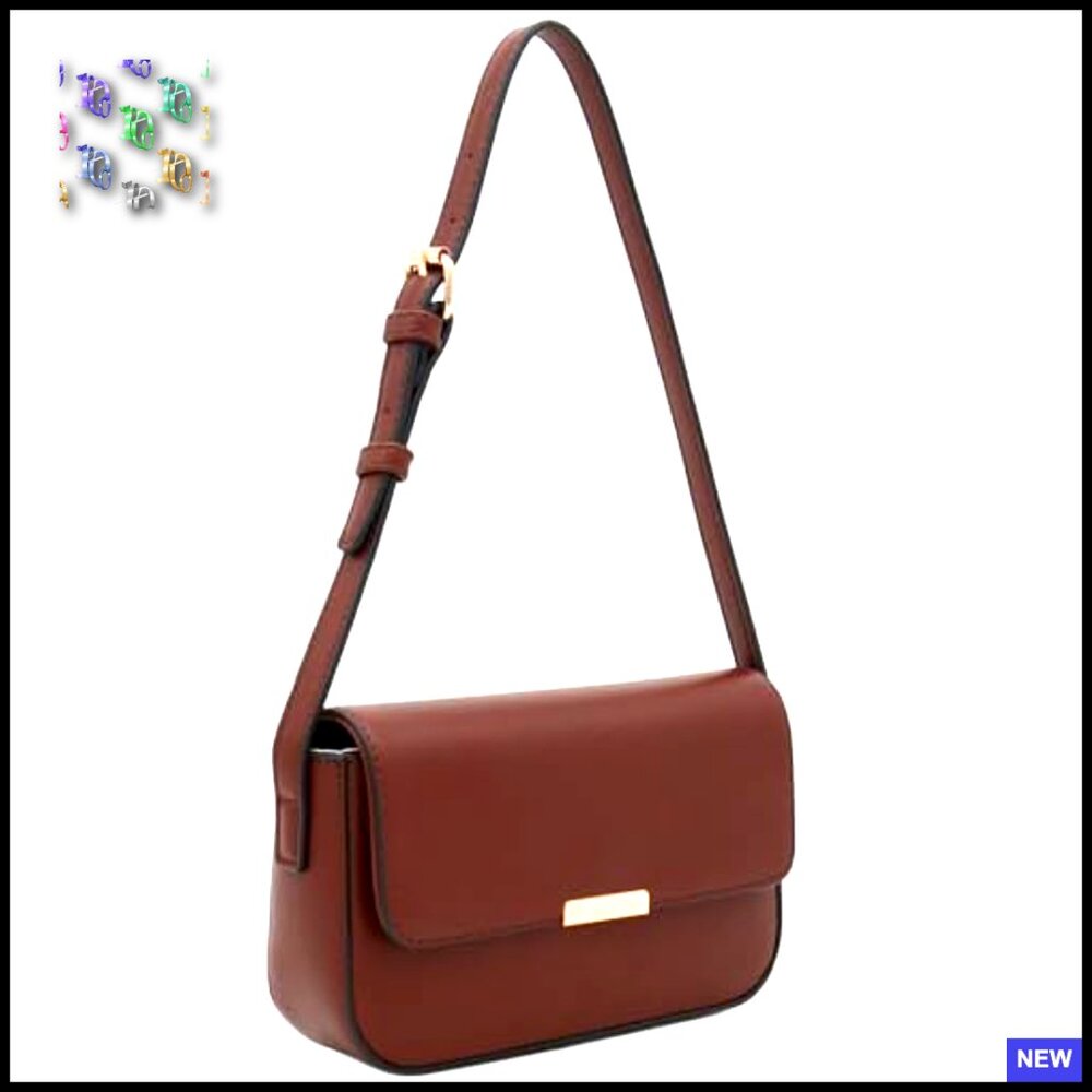 Mini Rectangular Flap Purse Classic Chic Underarm… - image 3